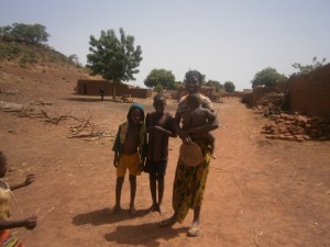 Villagers near Boromo, Burkina Faso in West Africa