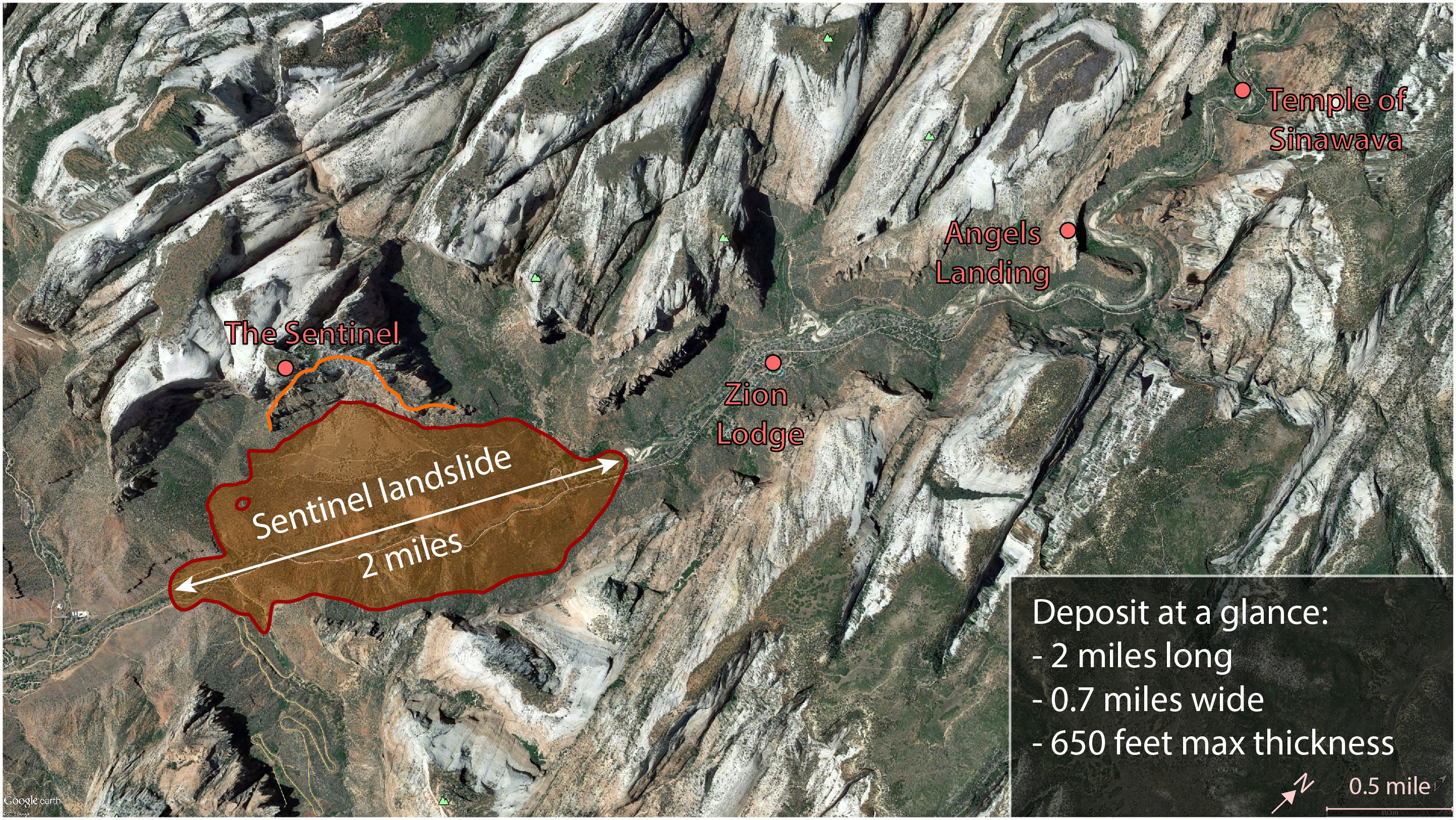 How a huge landslide shaped Zion National Park UNews